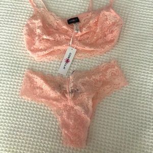 NWT Cosabella Bralette and Thong